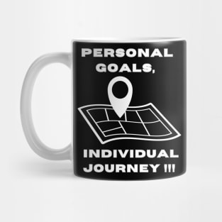 Personal Goals, Individual Journey Mug